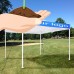 Yescom 10x10 FT Easy Pop Up Canopy Party Wedding Folding Commercial Instant Shelter Sun Shade with Carry Bag   
